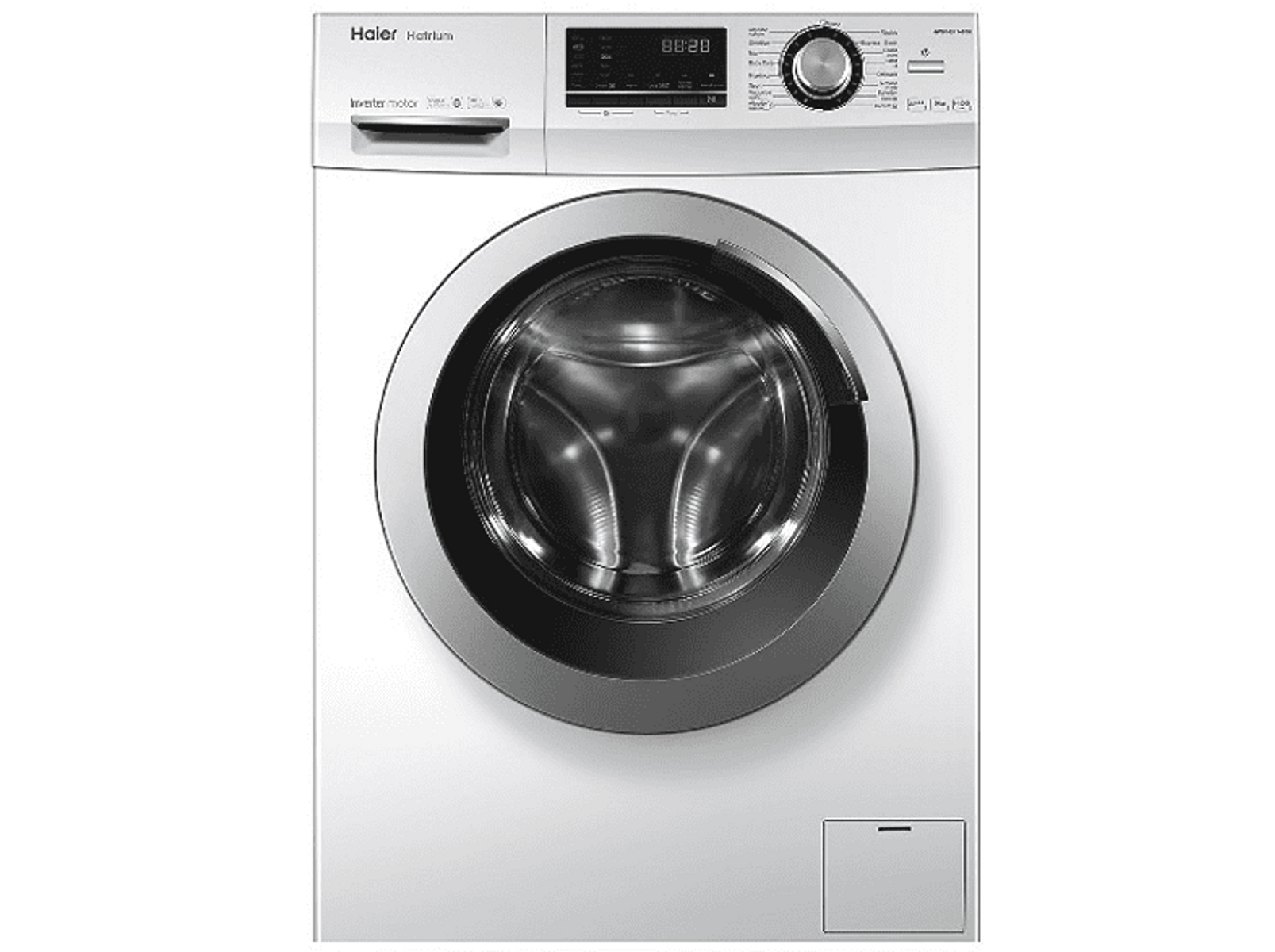 Lavadora carga frontal - HW90-BP14636N HAIER, 9 kg, Blanco