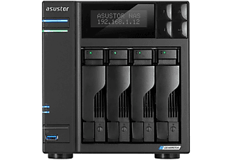 ASUSTOR Lockerstor 4 AS6604T 12TB (mit 4x Festplatte 3TB BESTPREIS) 12 TB 3,5 Zoll extern