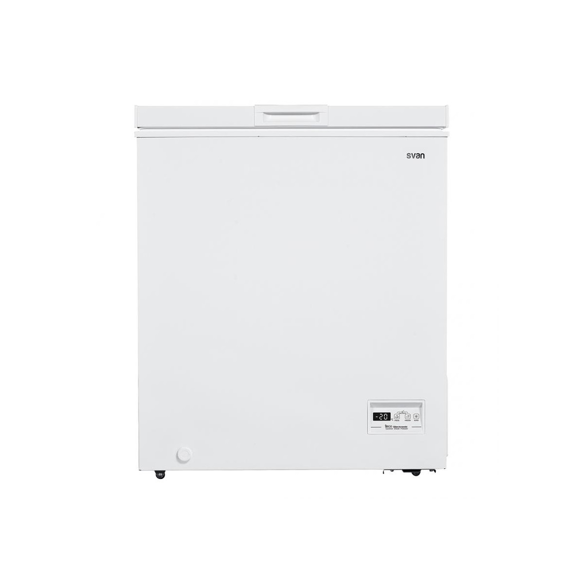 Congelador Horizontal Svan svch151ddc blanco dual cooling a+f 845cm 705cm 545cm digital150 b09x458pxy