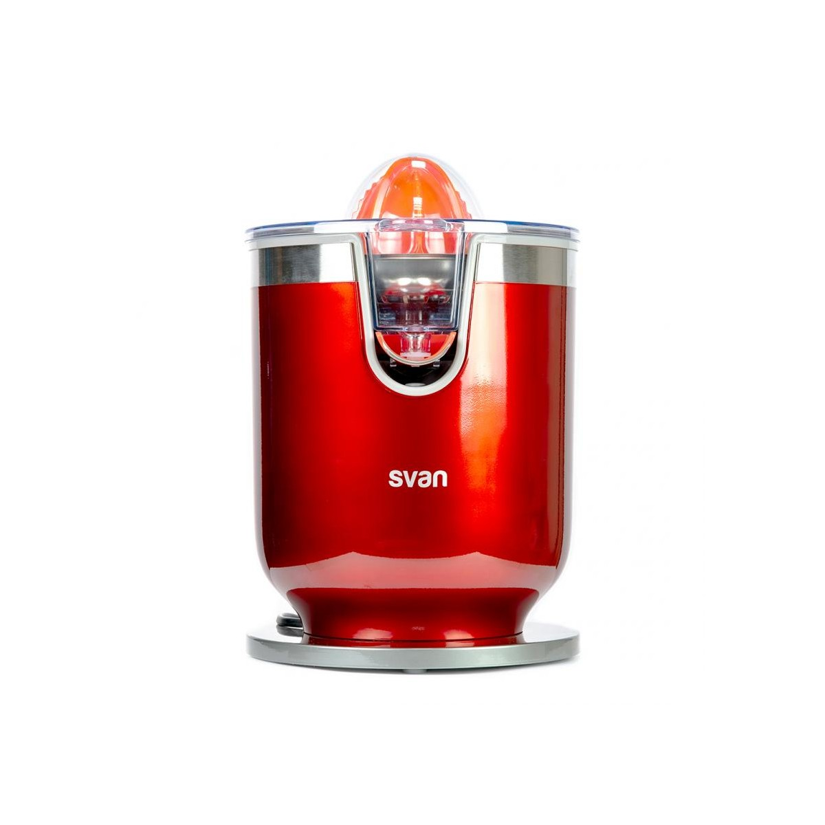 Exprimidor Svan Svex1230 300 w rojo manual 300w 2 conos