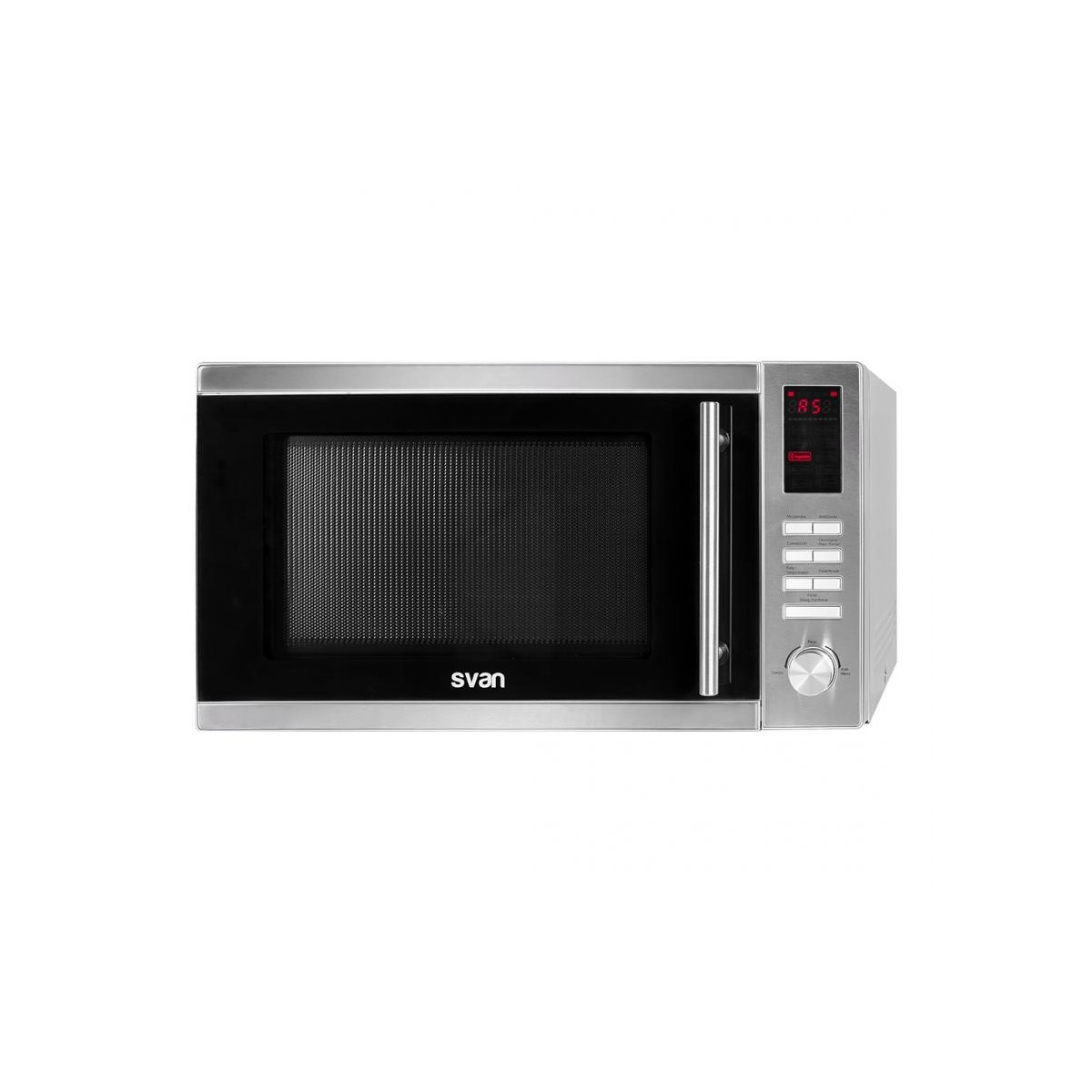 Microondas Libre Instalación svmw925cvxd svan inox 25 grill plateado 900w 306cm 513cm 498cm