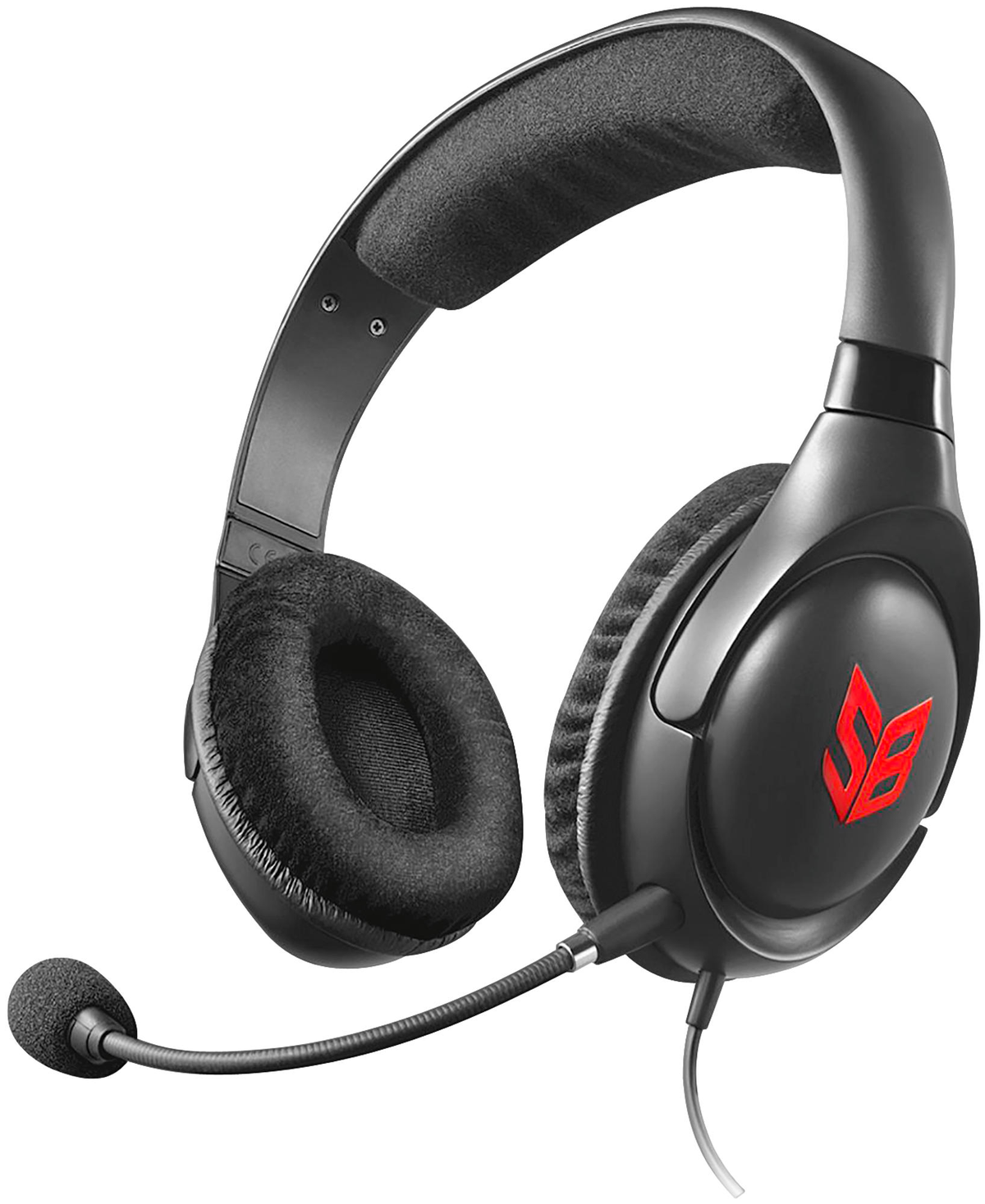 CREATIVE 70GH032000000 HS-810 BLAZE SB Schwarz HEADSET, Gaming Headset On-ear GAMING