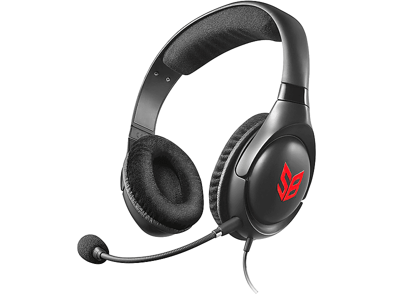 CREATIVE 70GH032000000 HS-810 SB BLAZE GAMING HEADSET, On-ear Gaming Headset Schwarz | Headsets