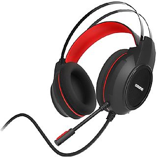 Auriculares Gaming - OZONE Ekho H30, Circumaurales, Negro