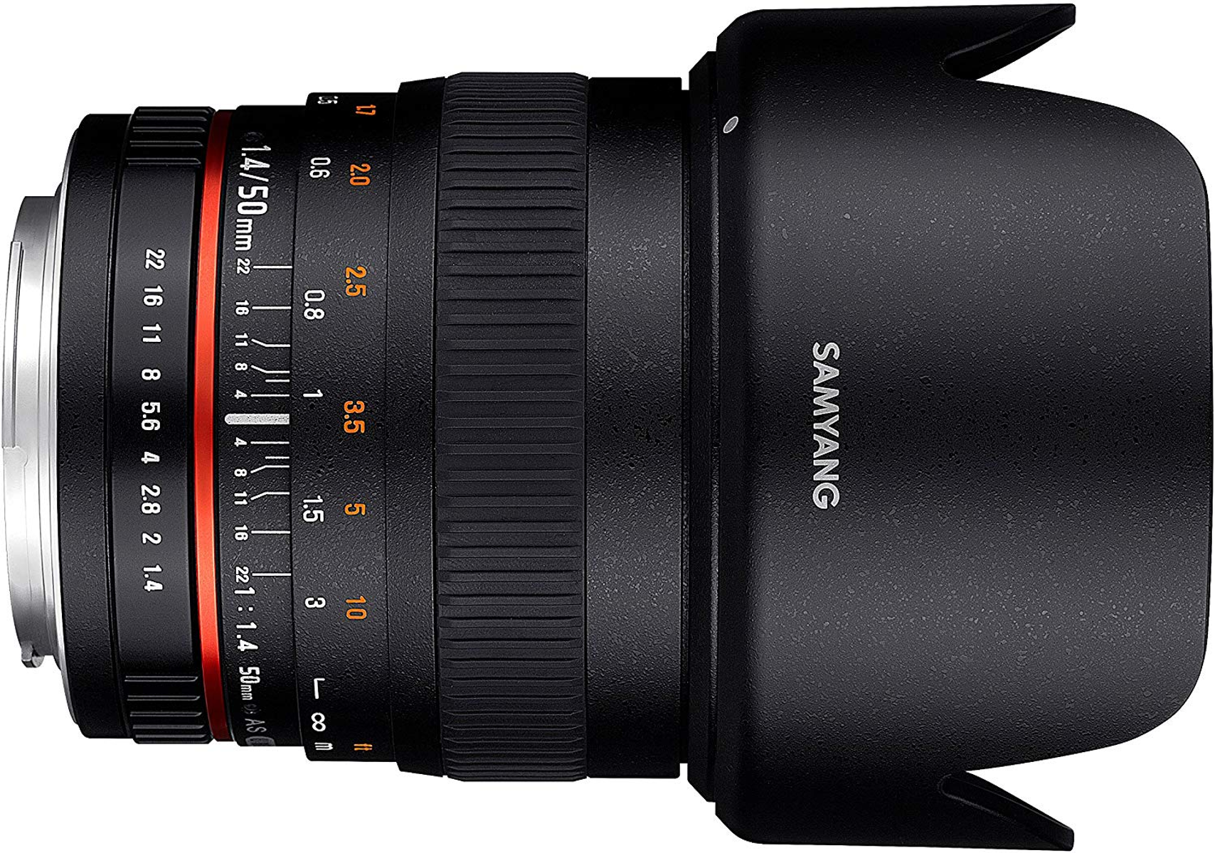 SAMYANG Canon (Objektiv MF 1,4 Canon für EF M-Mount 1,4/50