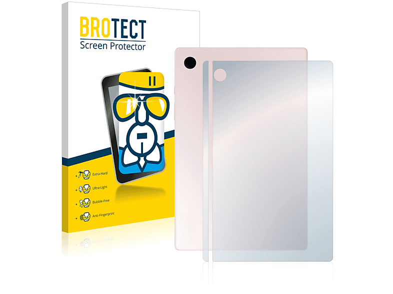 BROTECT Airglass klare Galaxy Tab LTE) A8 Schutzfolie(für Samsung