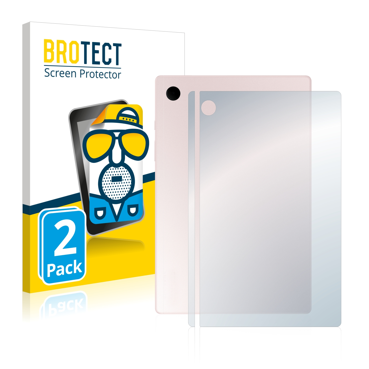 BROTECT 2x matte Schutzfolie(für Samsung A8 Galaxy LTE) Tab