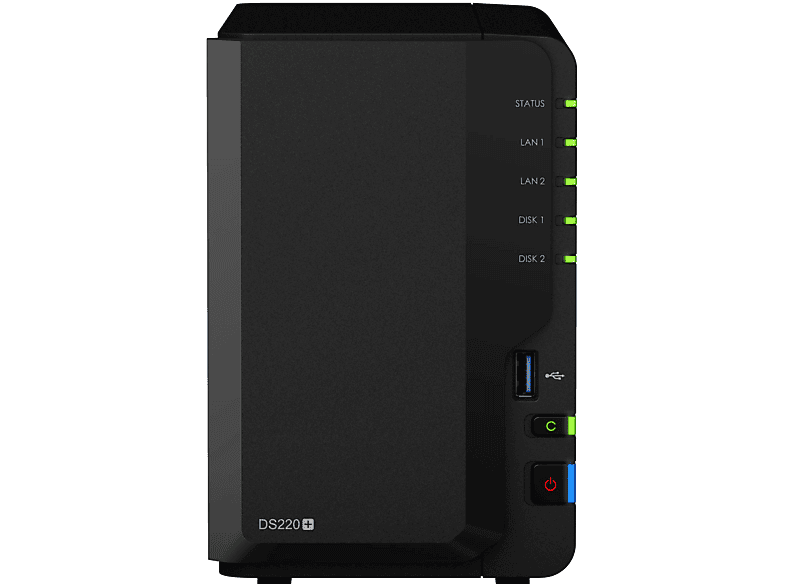 SYNOLOGY DS220+ 0 TB 3,5 Zoll extern