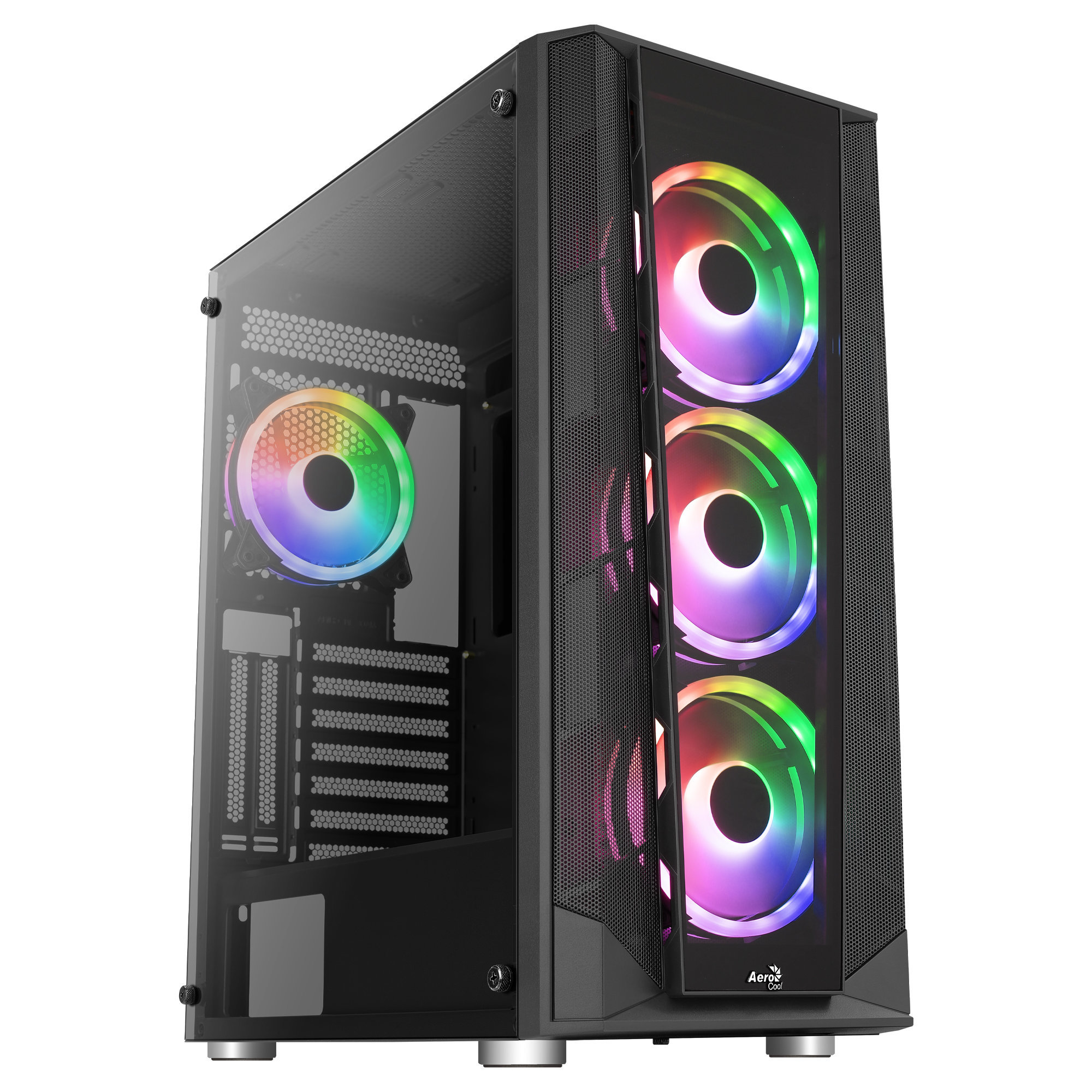 Carcasa PC - PRISMBKV3 AEROCOOL, Negro