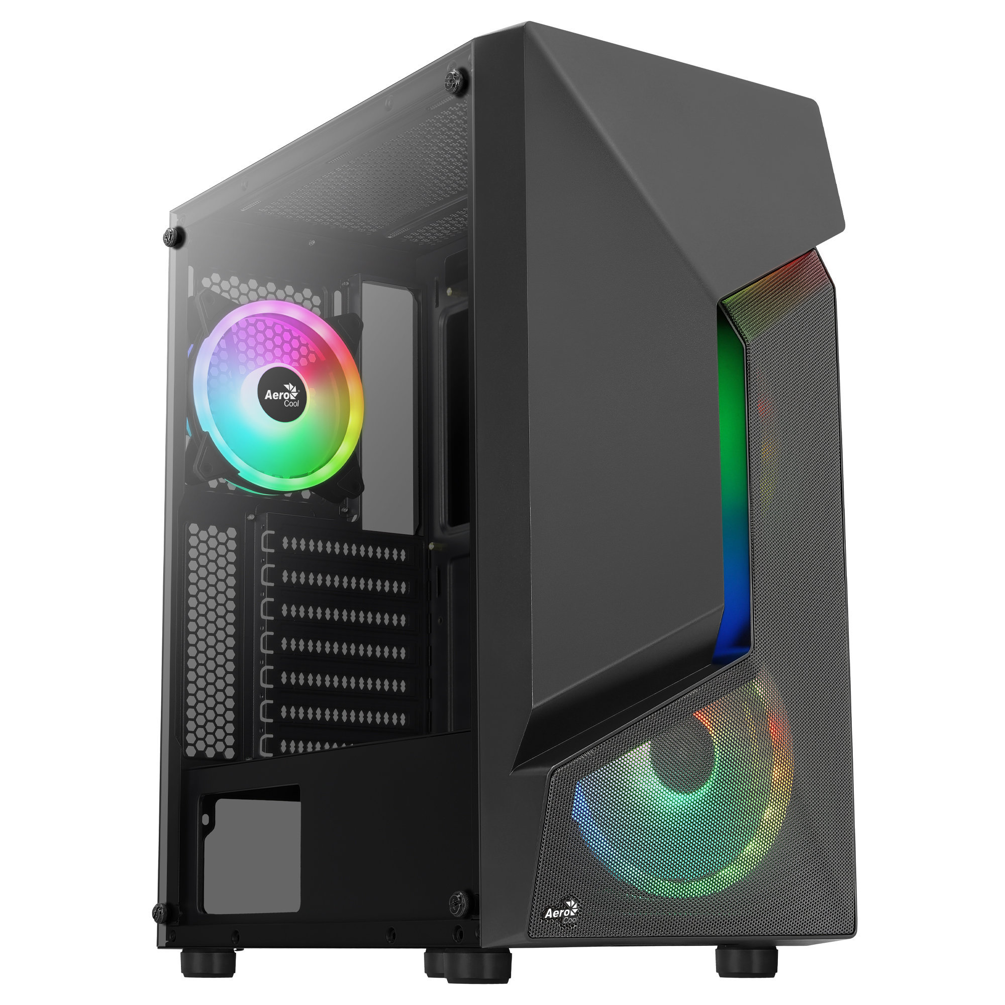 Carcasa PC - SCAPEBKV3 AEROCOOL, Negro