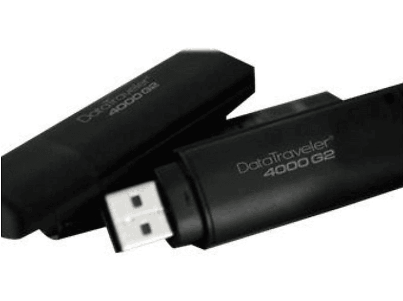 USB 64 GB) Stick (Schwarz, DT4000G2DM/64GB KINGSTON