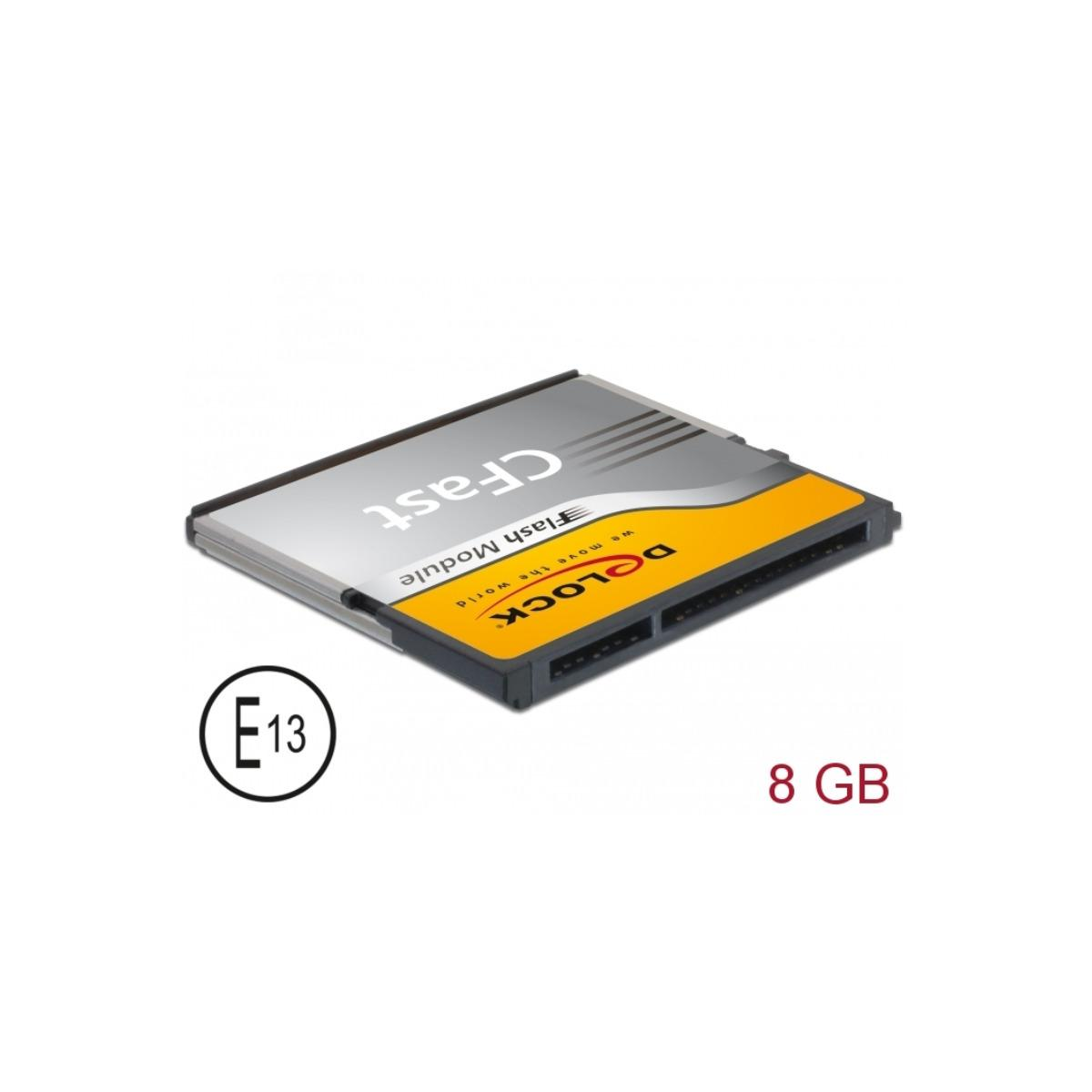 DELOCK 54538, CFast Speicherkarte, 8 310 MB/s 2.0 GB