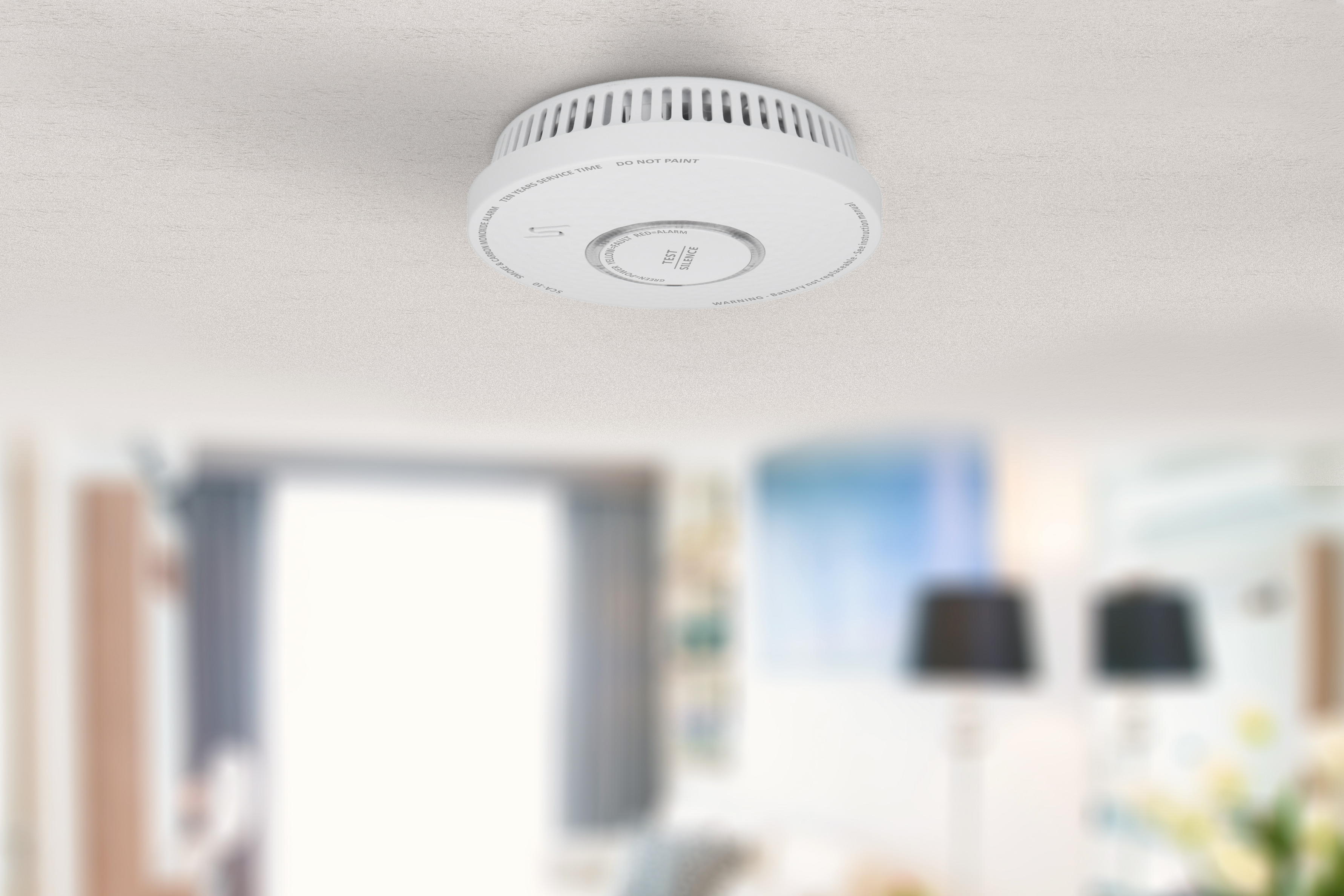 ALECTO SDX10 Smoke & Kohlenmonoxid-Alarm Weiss