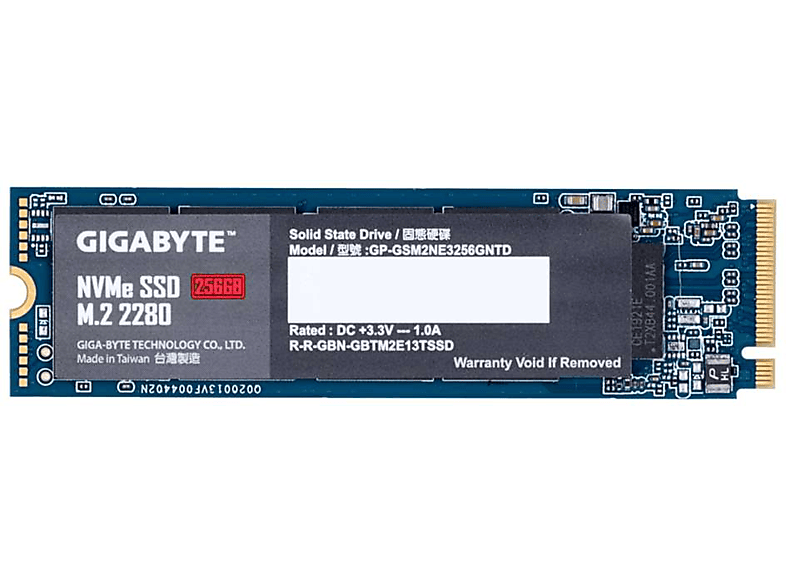 GIGABYTE GP-GSM2NE3256GNTD, 256 intern GB, SSD