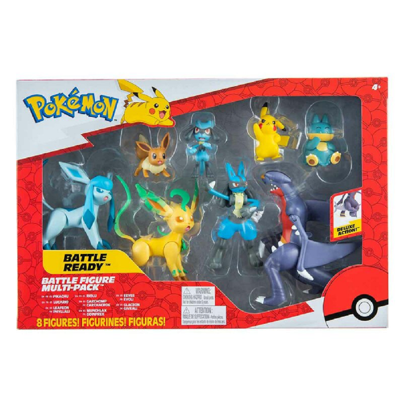 POKÉMON Battle Pack Figuren Set 8er Spielfiguren