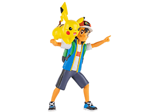 POKÉMON Battle Feature Figuren Ash & Pikachu Spielfiguren