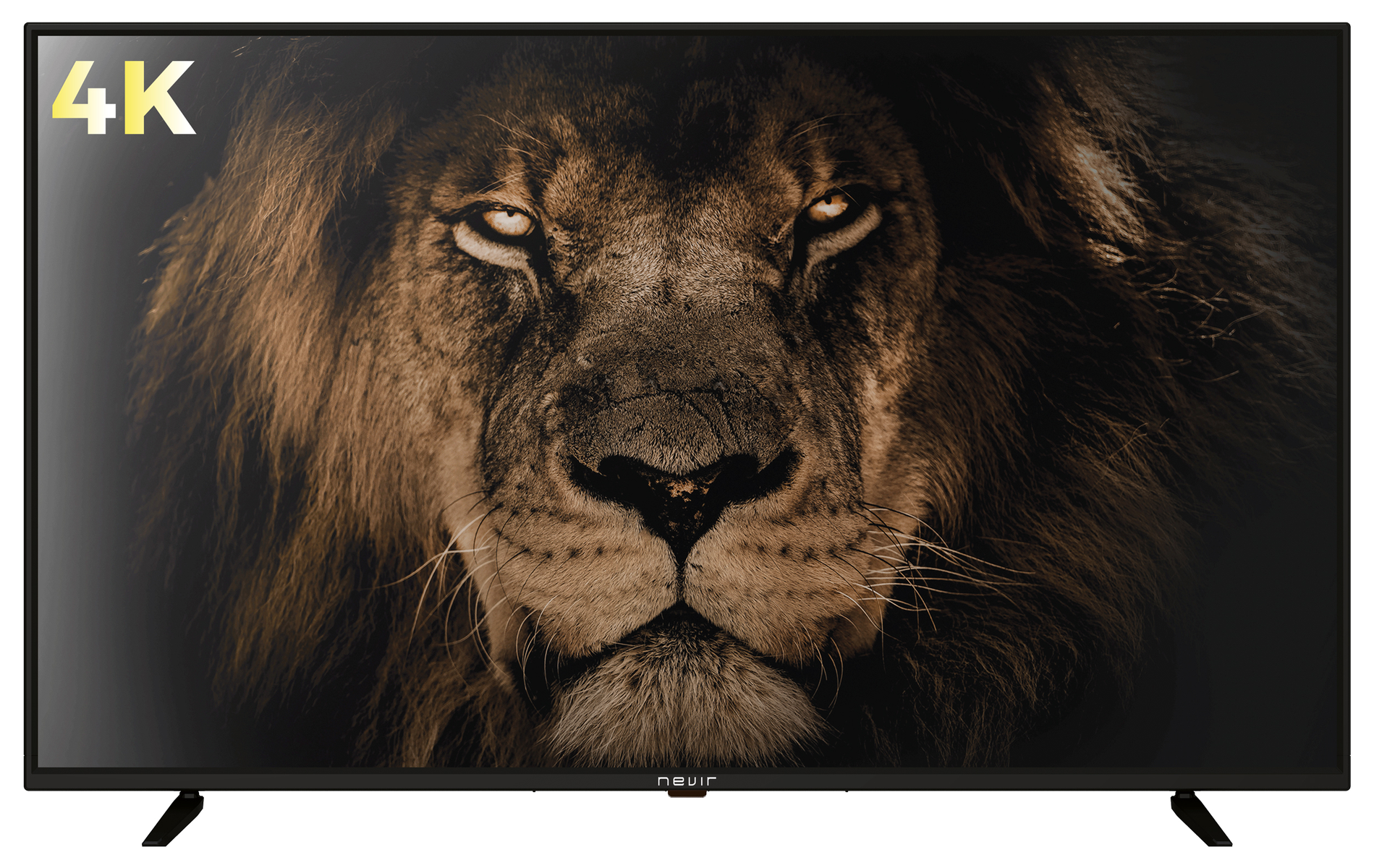 TV LED 43" - NVR-8071-434K2S-SMA-N NEVIR, UHD 4K, CA55 x 4 a 1100Mhz, Negro