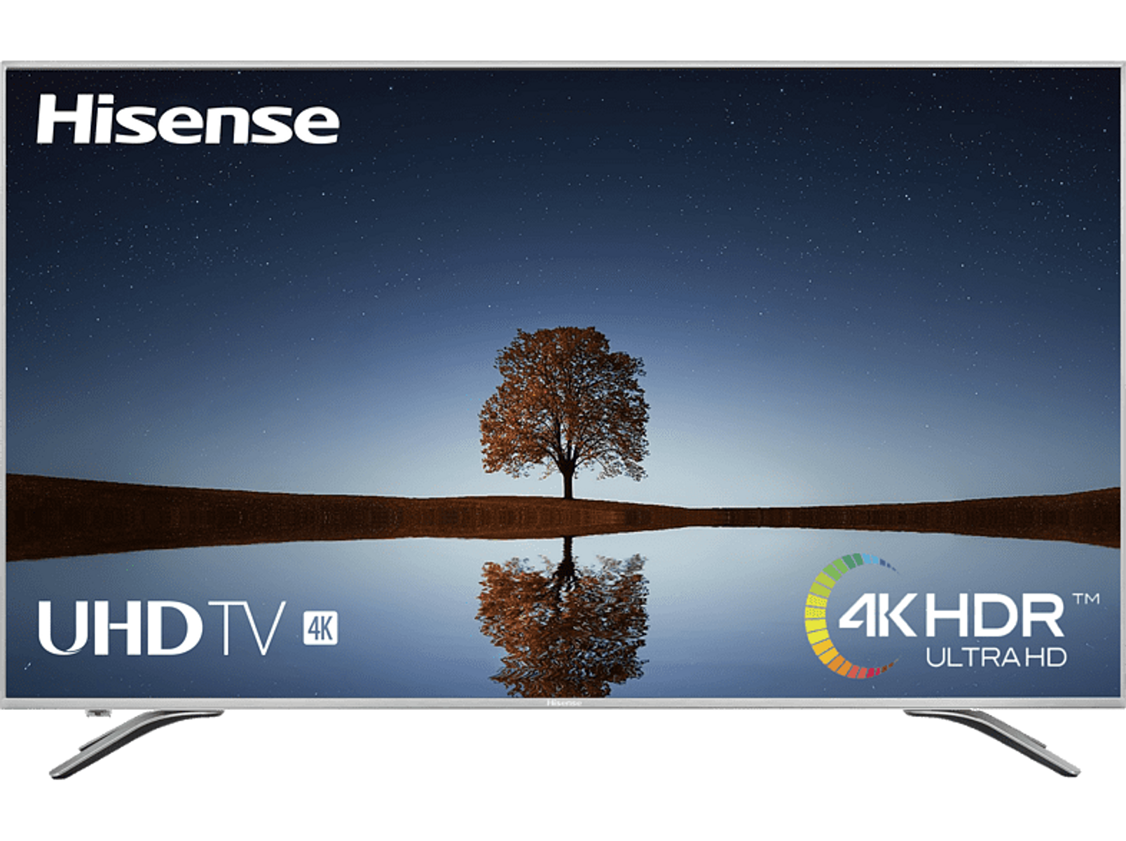 TV LED 65" - 65A65H HISENSE, UHD 4K, Plata