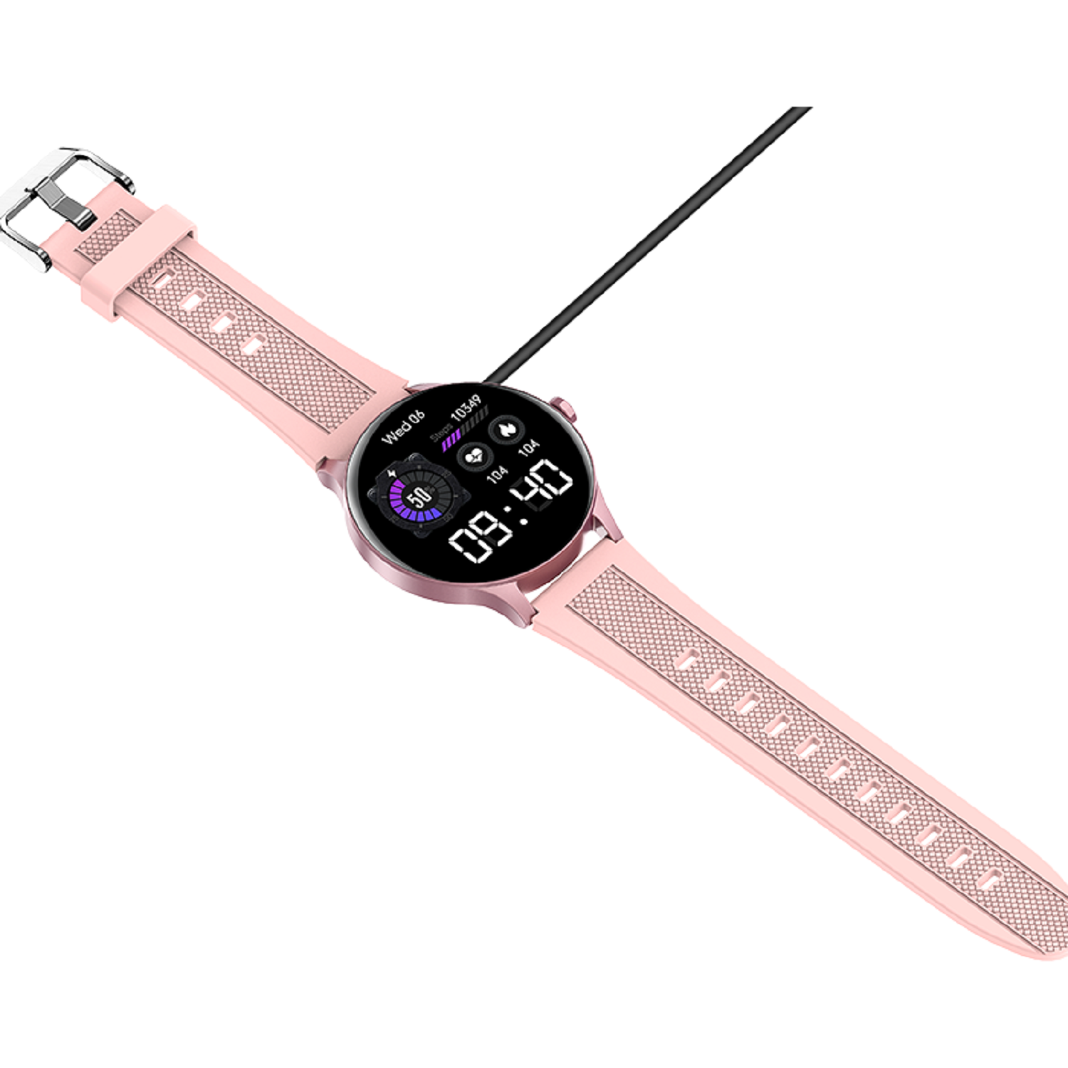 KAREN Silikon, Smartwatch NY M 20 Pink