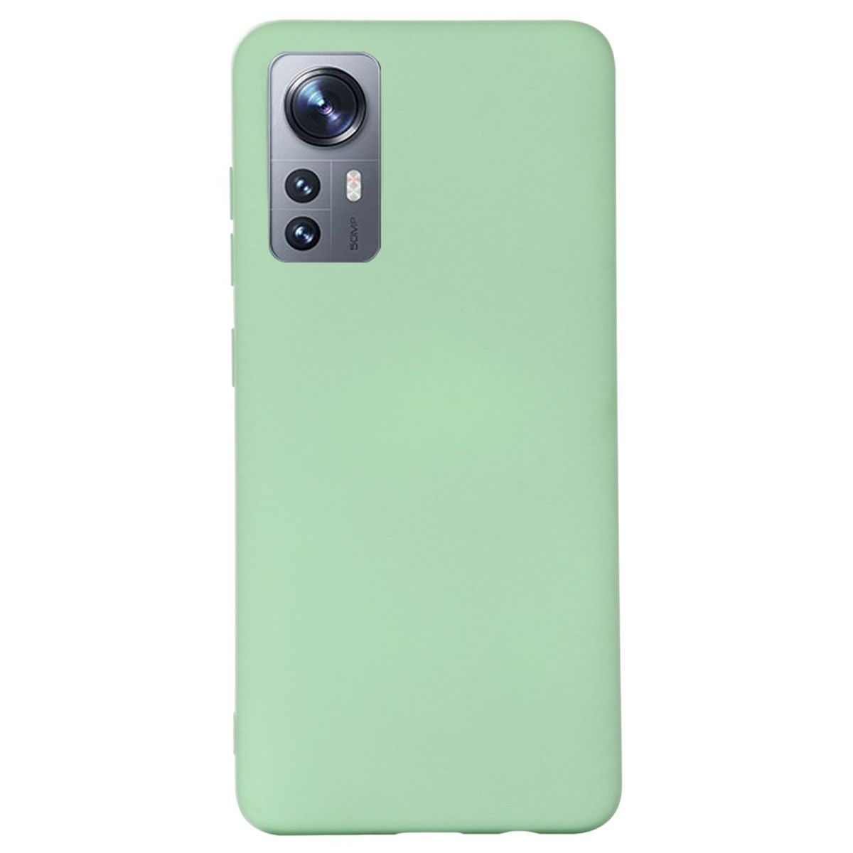 COVERKINGZ Handycase aus / Silikon, Grün Xiaomi, 12X, 12 Backcover