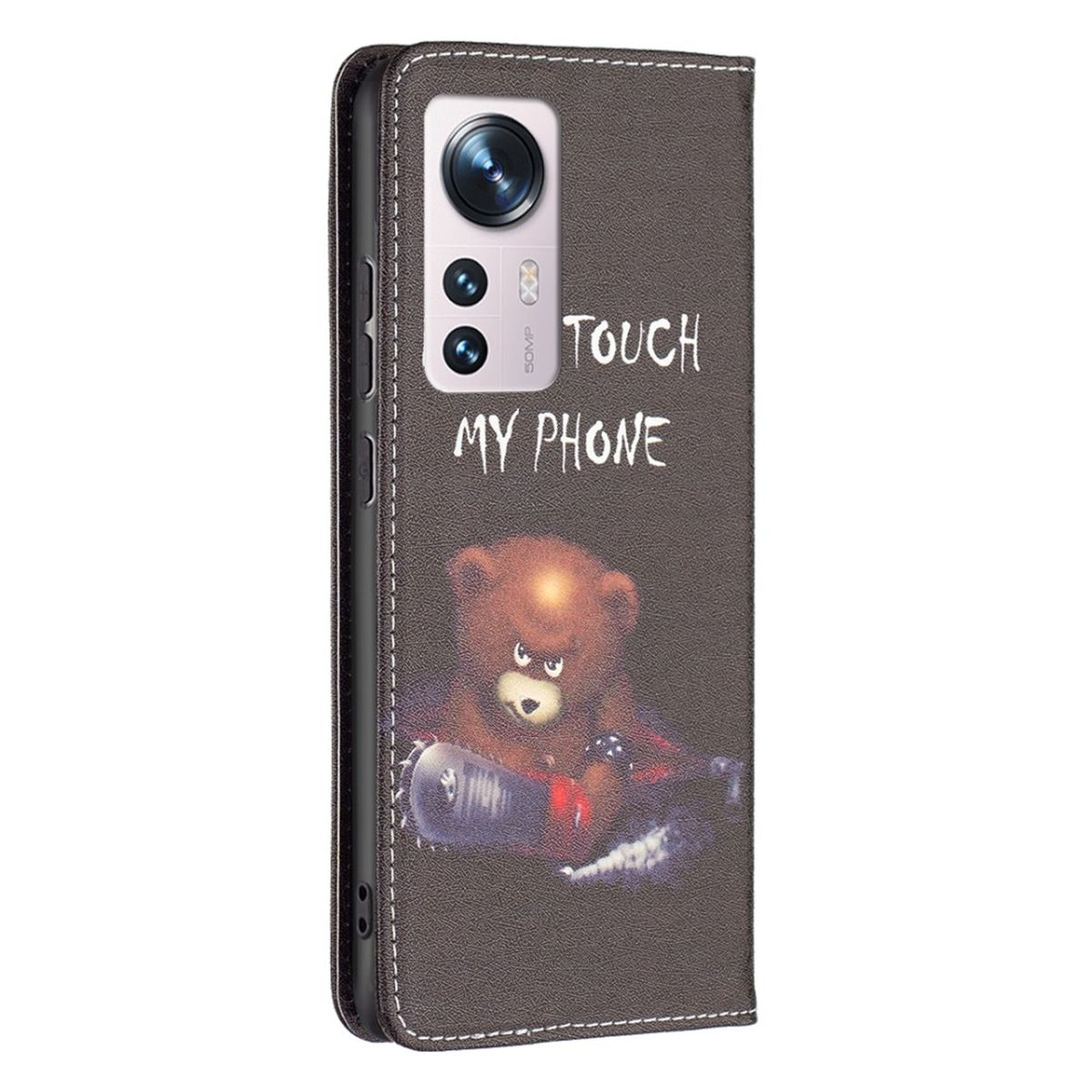 12X, Schwarz my Xiaomi, touch Bookcover, 12 COVERKINGZ / Phone\
