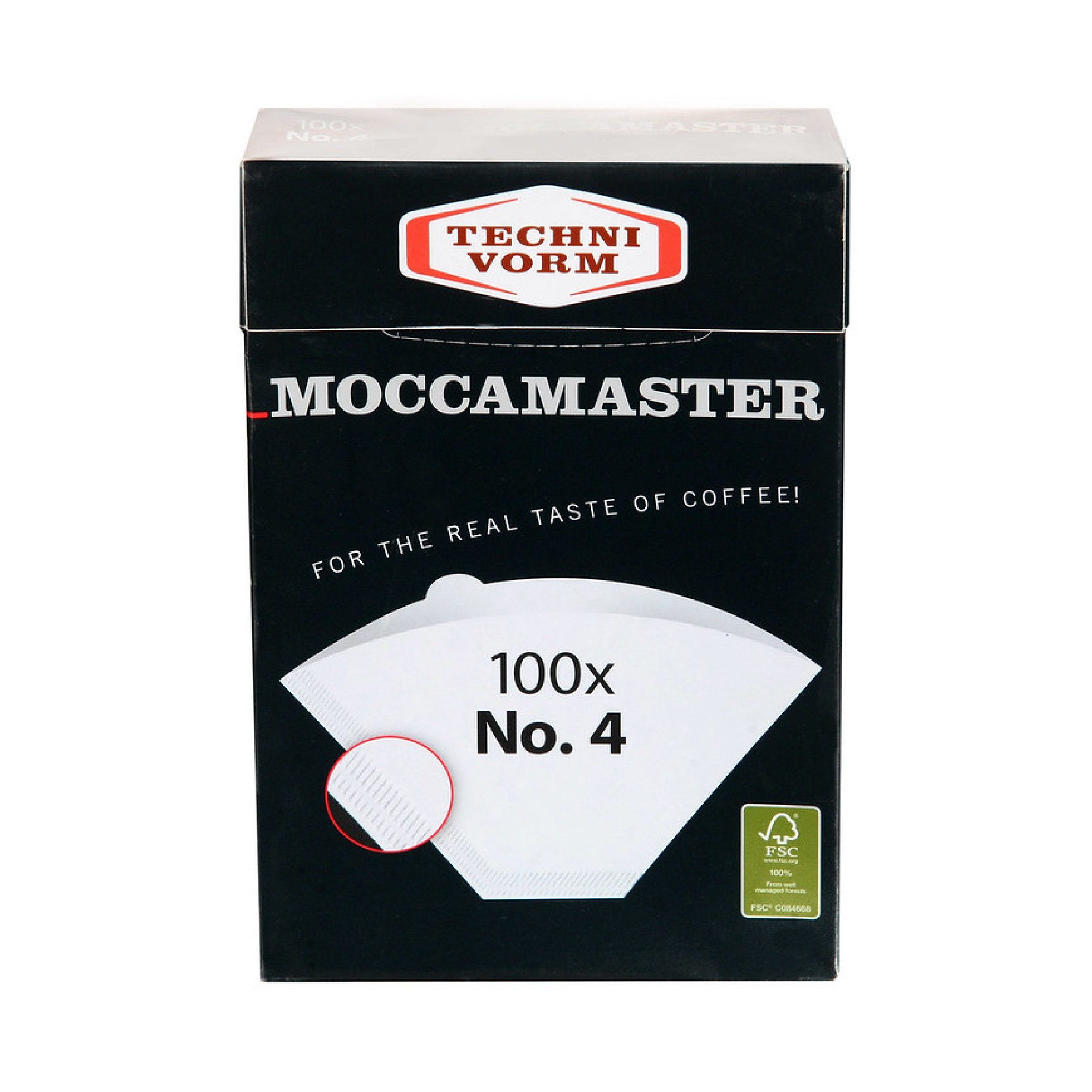 MOCCAMASTER Kaffeefilter Kaffeefilter 4 Nr