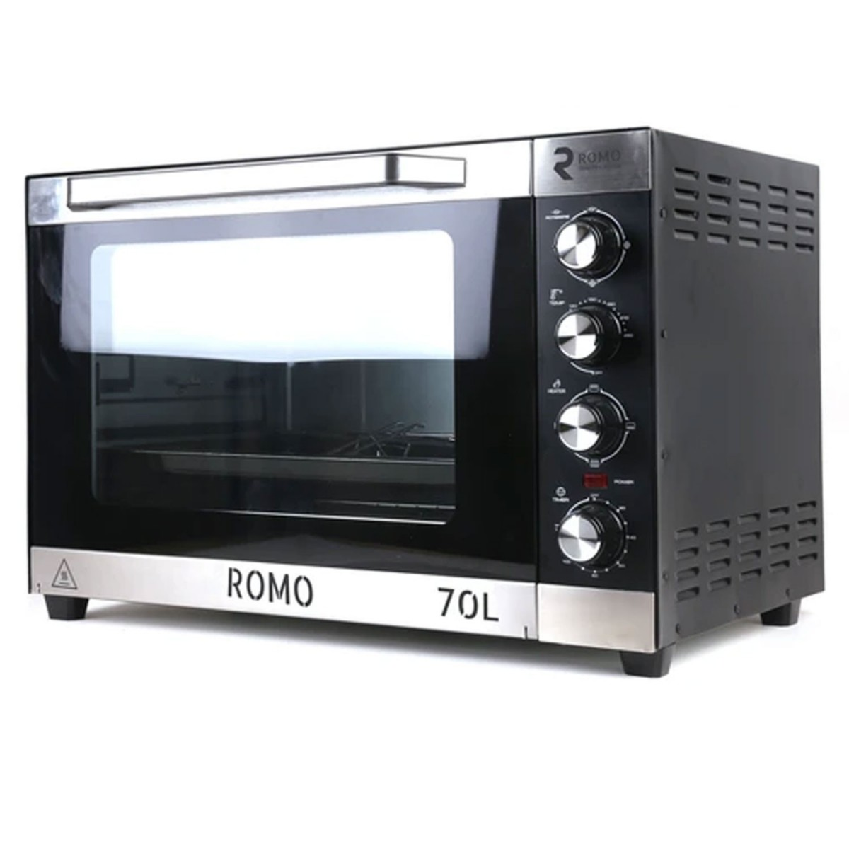 Mini horno - MH70L ROMO, 70 Liter, Negro