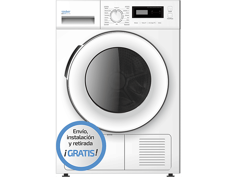 Secadora  Haier I-Pro Series 7 HD100-A2979-S, Bomba de calor