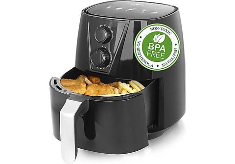 EMERIO ‎AF-126667 Heißluftfritteuse 1450 Watt Schwarz | MediaMarkt