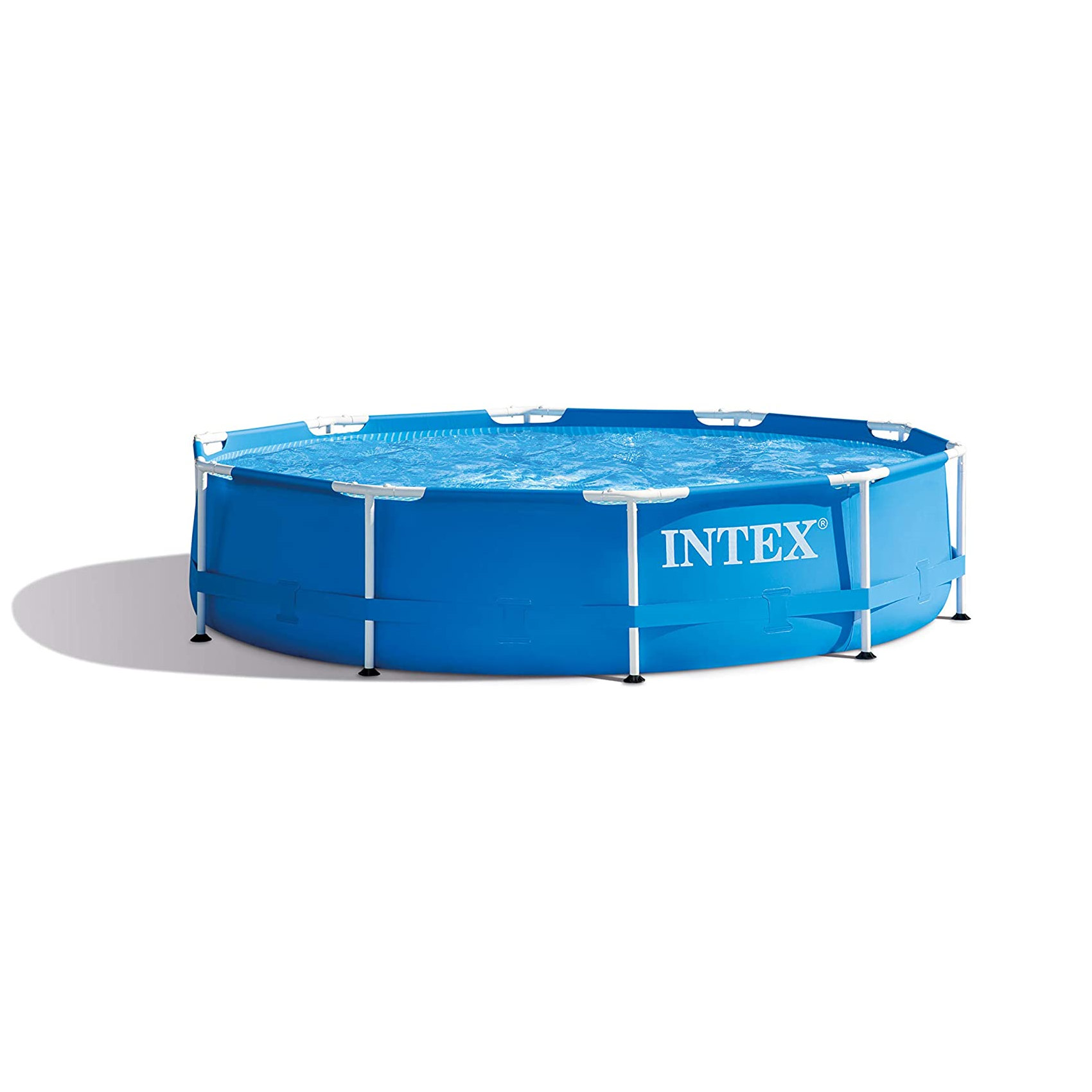 INTEX MetallFrame Pool 28202GN blau Solarabdeckplane Swimmingpool, mit