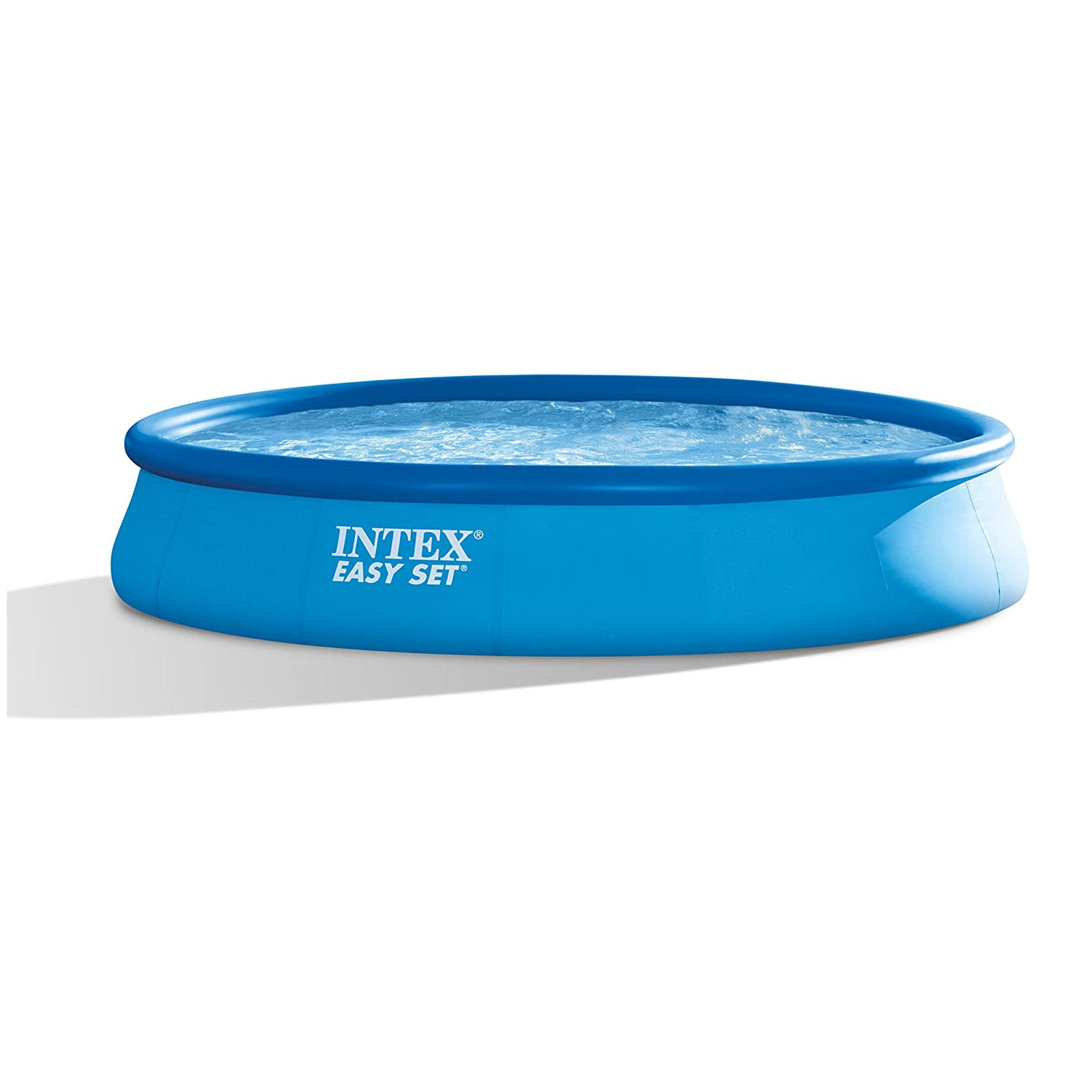 Schwimmtiere + 28158GN Pool Swimmingpool, EasySet INTEX blau aufblasbare