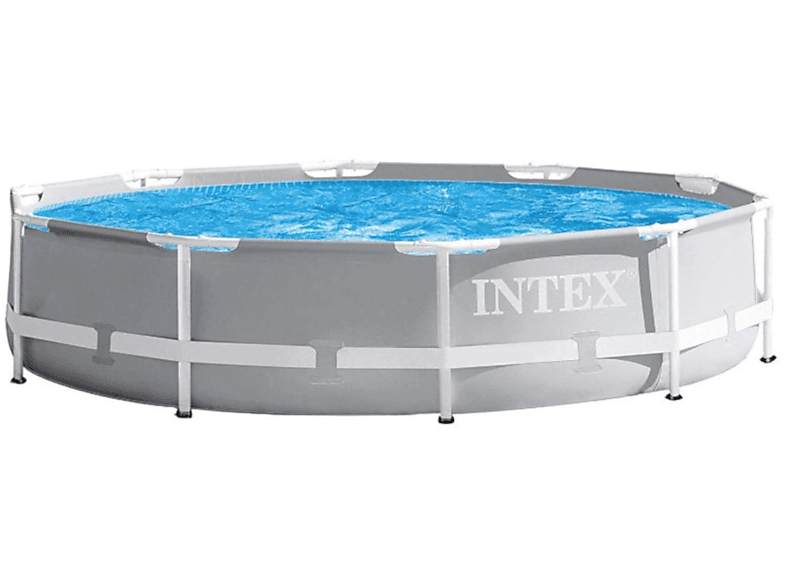INTEX PrismFrame 26702GN Swimmingpool, grau