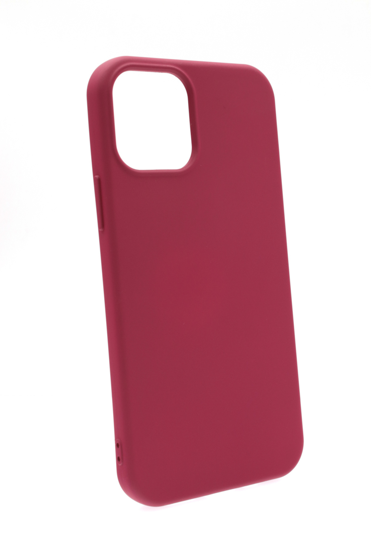 Backcover, iPhone iPhone Maroon Case, Pro, Silikon 12 JAMCOVER Apple, 12,