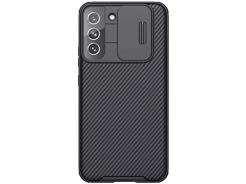 NILLKIN Schutzhülle mit Kameraschutz, Backcover, Samsung, Galaxy S22 Ultra (SM-908B), Schwarz