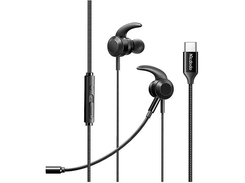 Headset HP-1340, In-ear MCDODO Schwarz Gaming