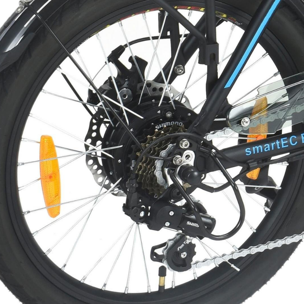 SMARTEC 2er Pack Camp 20D/H mit Transporttaschen Kompakt-/Faltrad (Laufradgröße: 20 Zoll, Unisex-Rad, Weiß)
