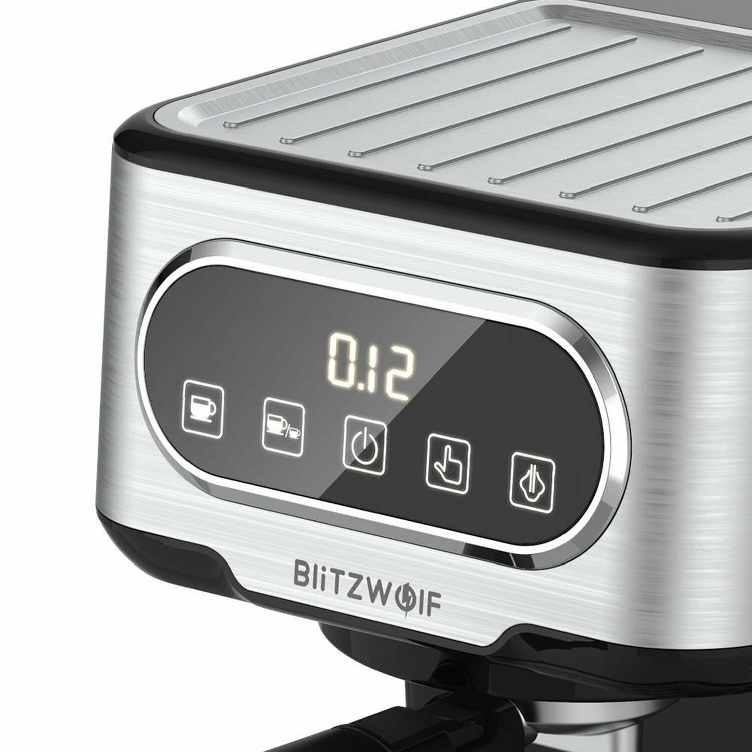 BLITZWOLF BW-CMM2 Espressomaschine Silber