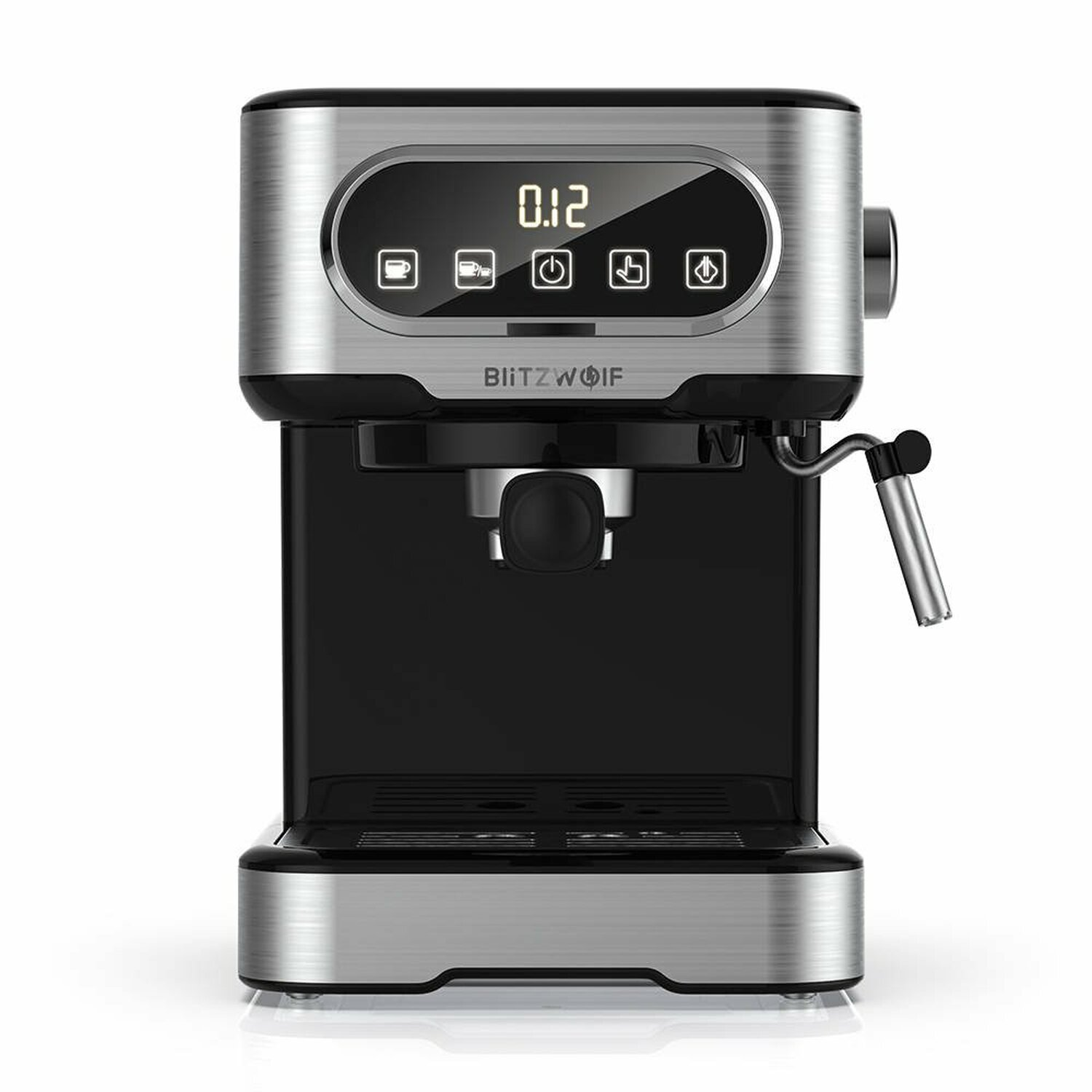 BLITZWOLF BW-CMM2 Espressomaschine Silber