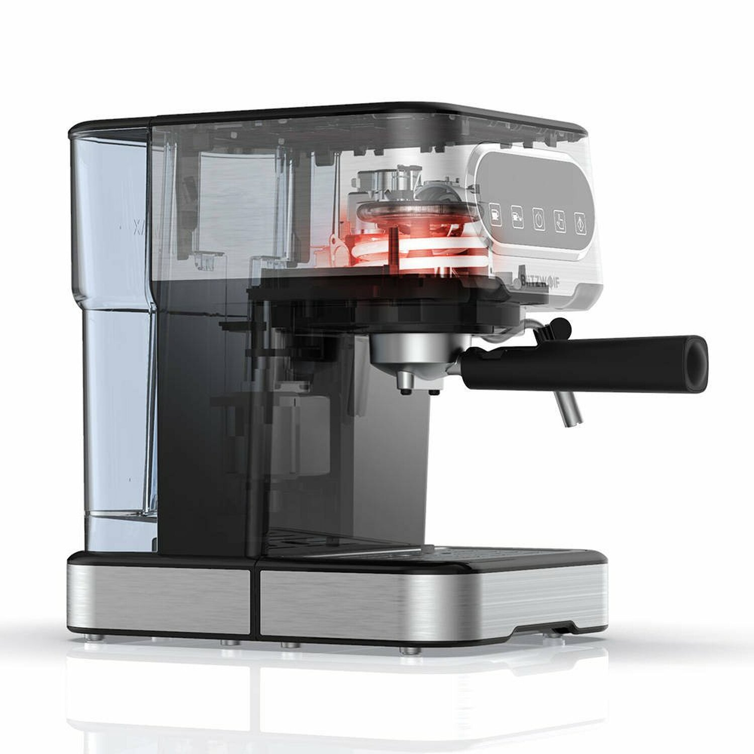 Espressomaschine BW-CMM2 Silber BLITZWOLF