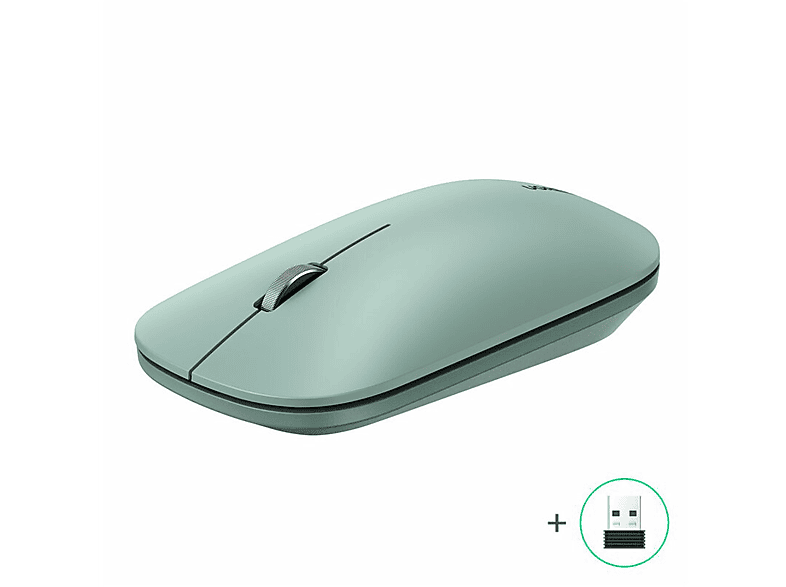 [Beliebter Gipfel] UGREEN Wireless max. 4000 Grün Maus, GHz Verbindung 2,4 DPI