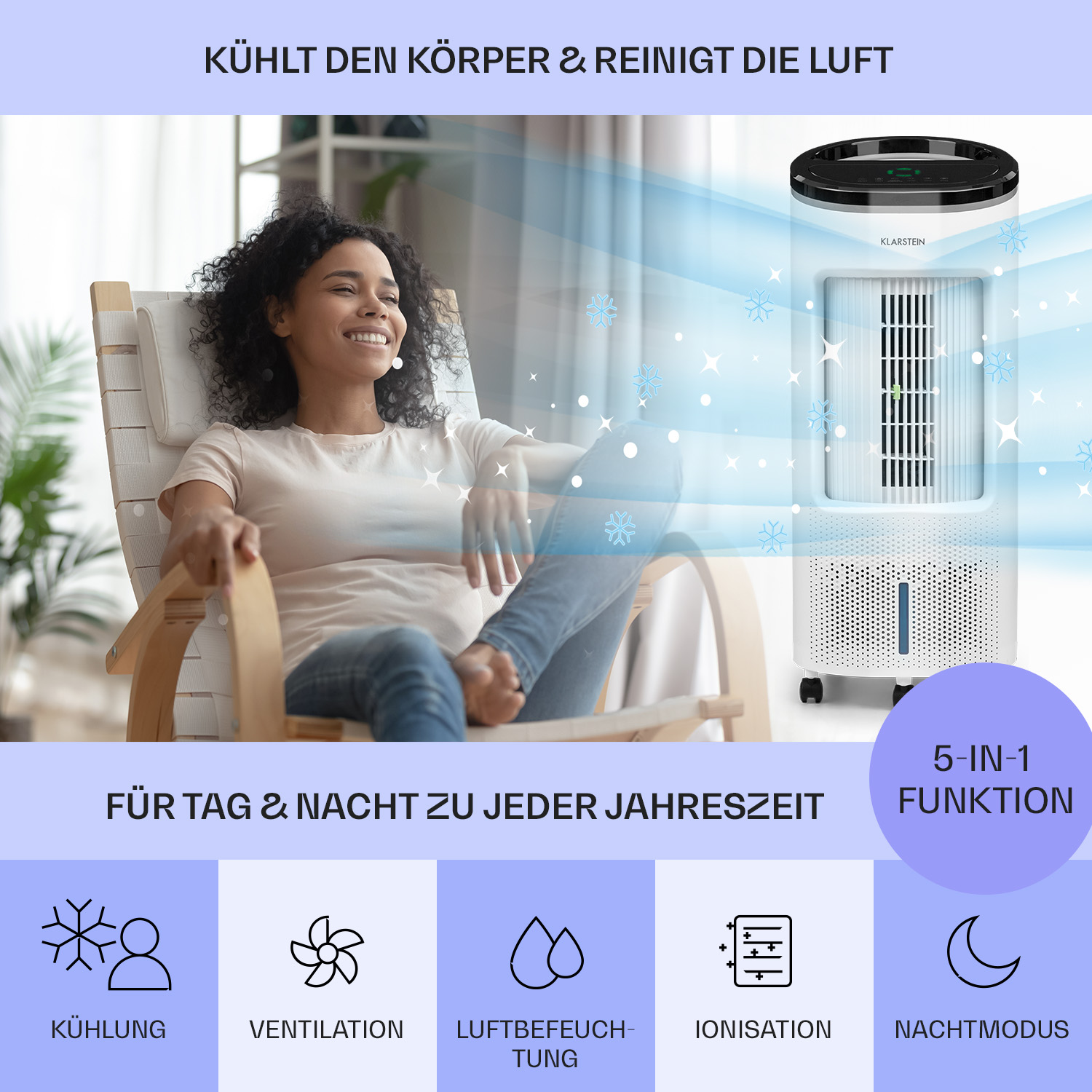 KLARSTEIN IceWind Plus Luftkühler