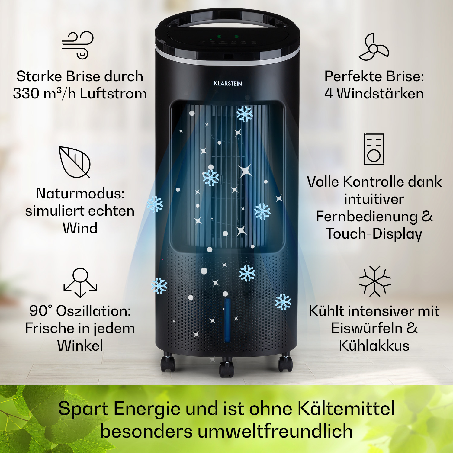 RAFFRESCATORE EVAPORATIVO KLARSTEIN IceWind Plus