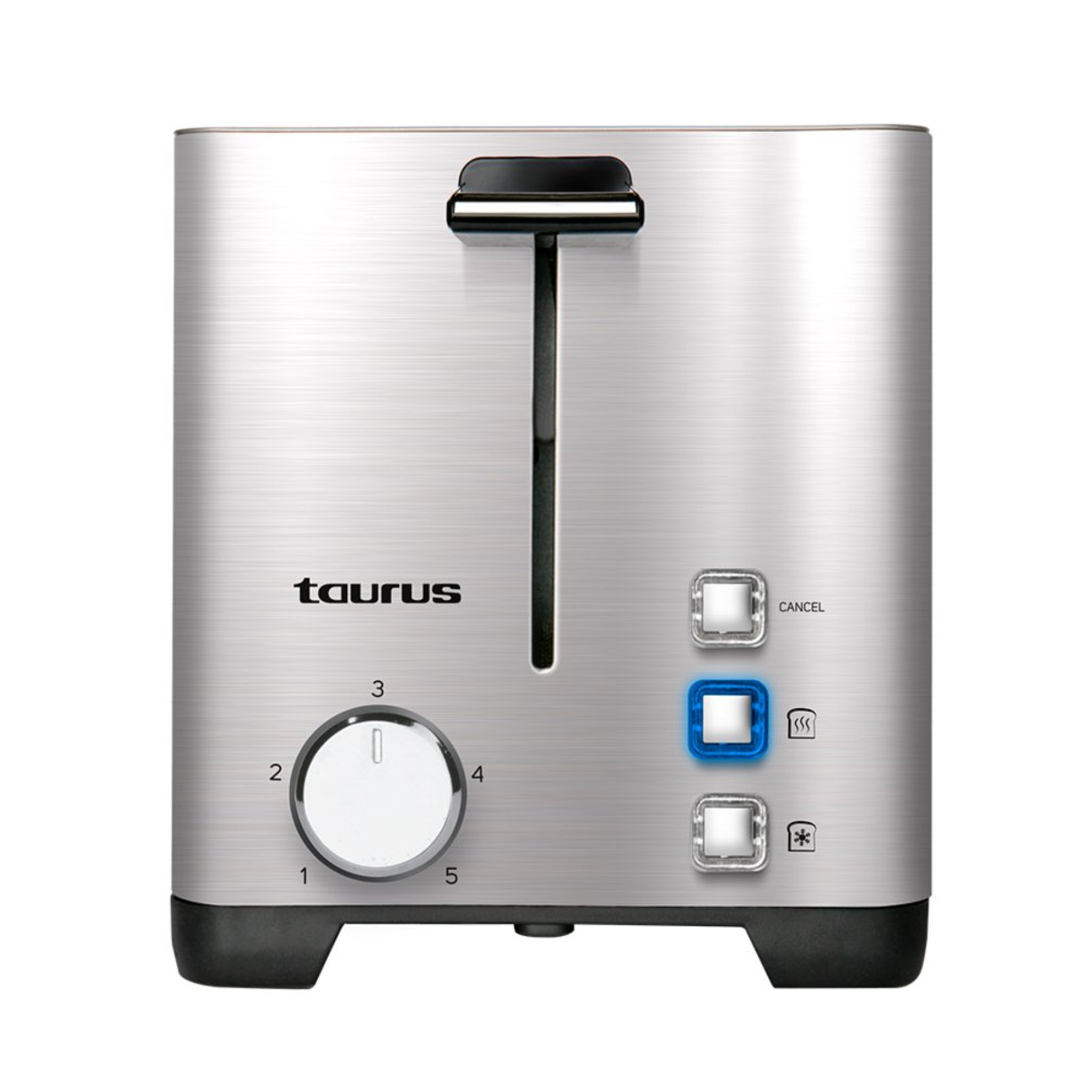 (850 MyToast Watt, Schlitze: Toaster Legend II Silber 2) TAURUS