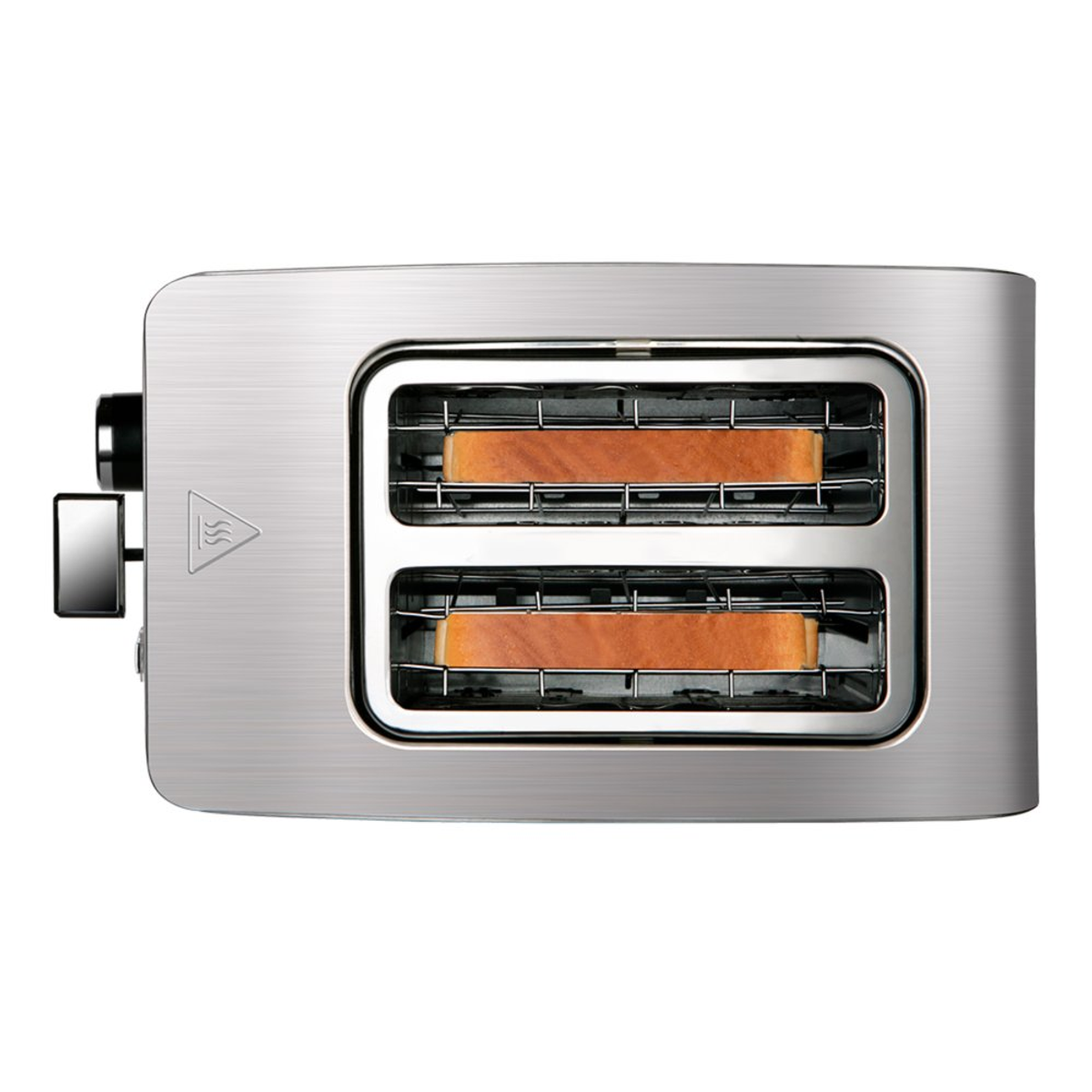 (850 Toaster 2) II TAURUS Legend Watt, Silber Schlitze: MyToast