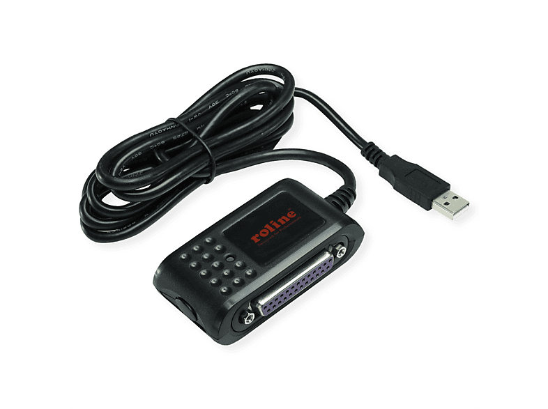 ROLINE Konverter USB / Parallel + Seriell USBSeriell Konverter