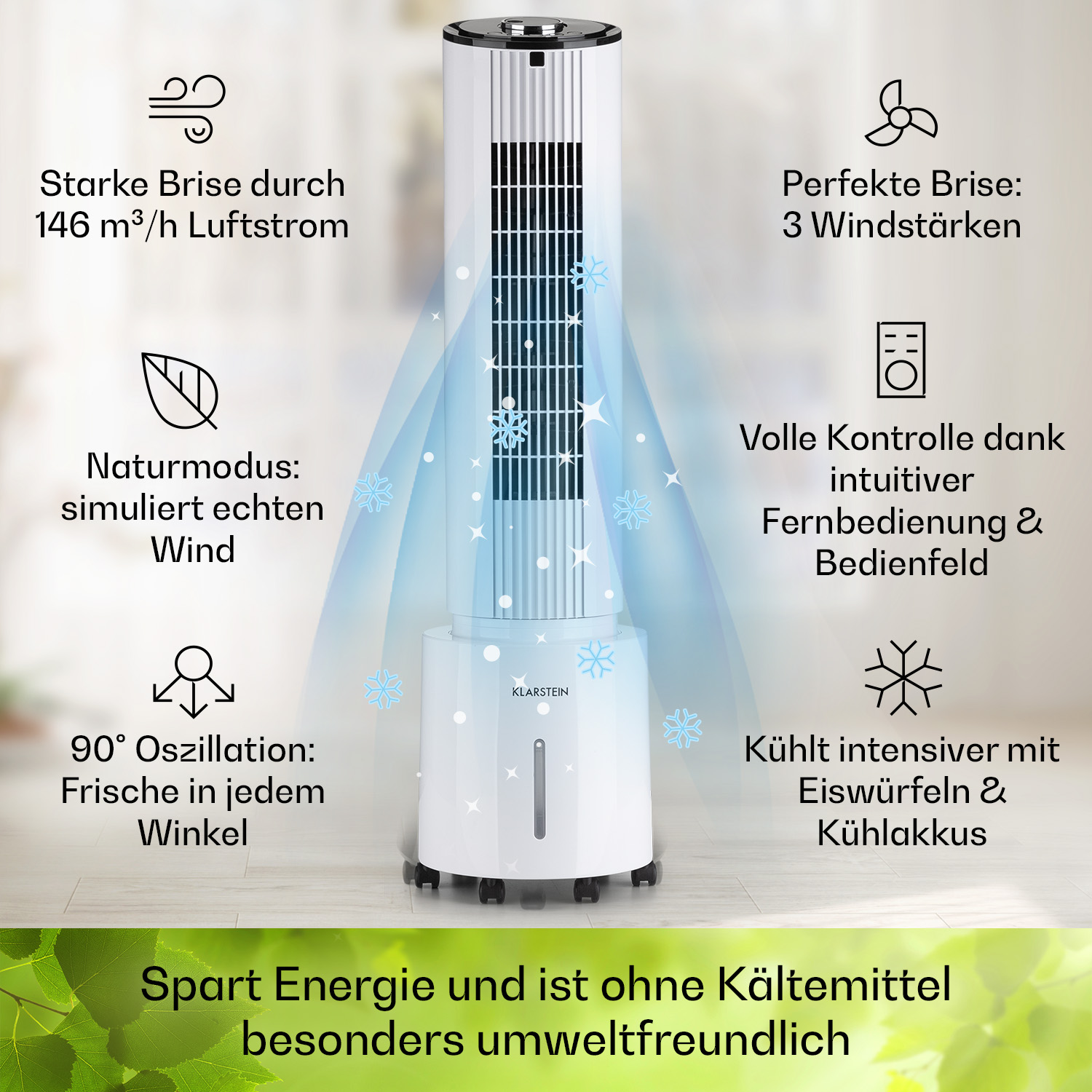KLARSTEIN Waterfall Luftkühler