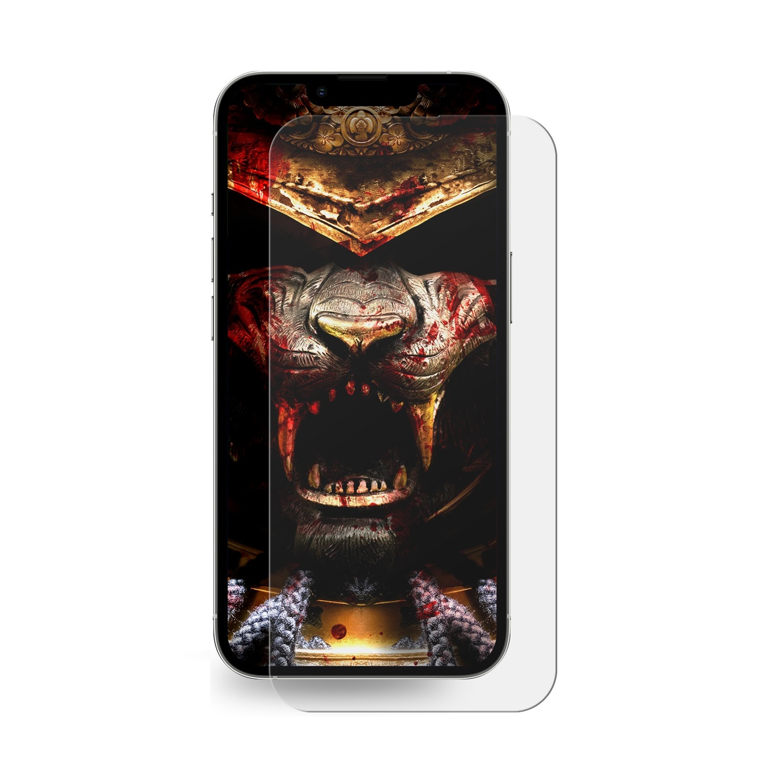 Displayschutzfolie(für 3D 14 Schutzglas PROTECTORKING Pro Hartglas 2x A++ Apple 9H Max) iPhone