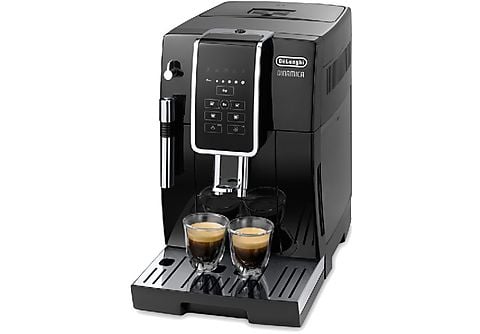 Cafetera superautomática - DELONGHI ECAM350.15.B basic, 15 bar, 1450 W, 2 tazas, Negro