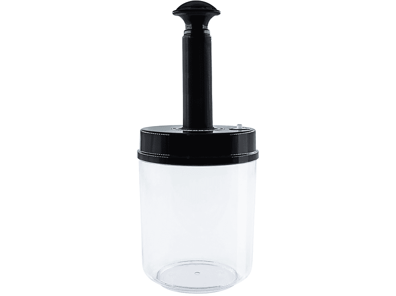 Liter 1.0 HF-VK100 HEIDENFELD Schwarz Vakuumbehälter, Zubehör Vakuumierer