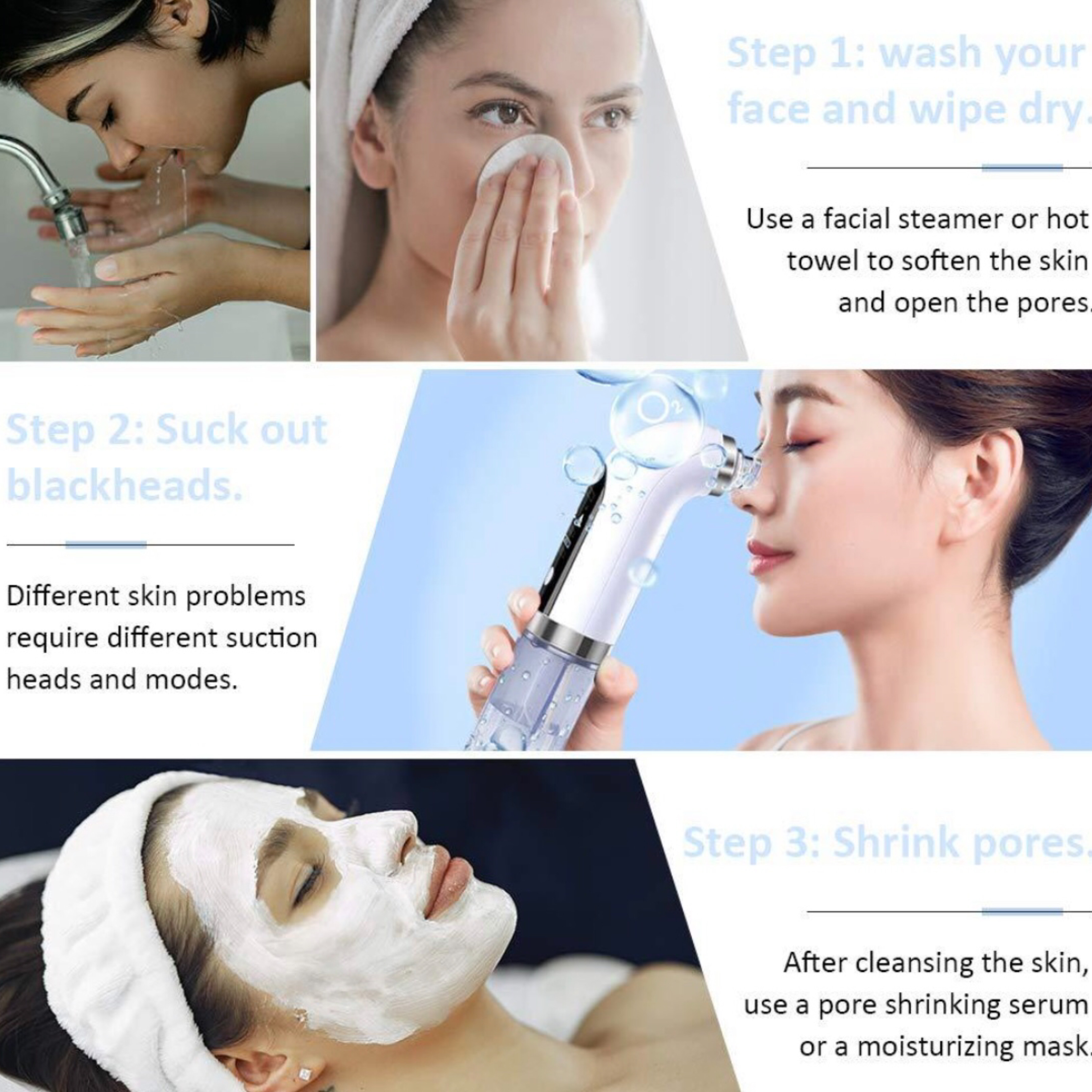 Weiß Hydrafacial-Expert COSMETICS LALANOS Porenreiniger